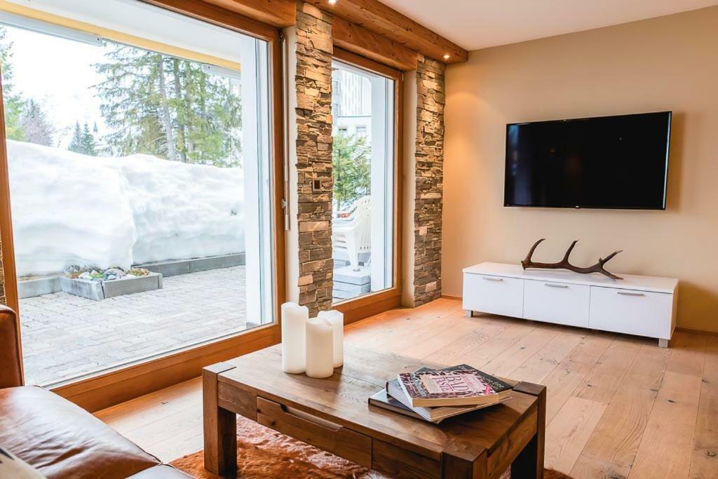 Casa Jacuzzi Lägenhet Arosa Exteriör bild